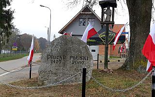 Mieszkańcy Plusk upamiętnili Augusta Popławskiego walczącego z germanizacją Warmii
